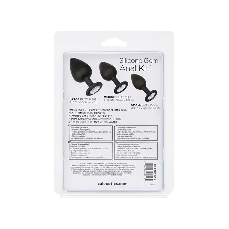Silicone Gem Anal Kit