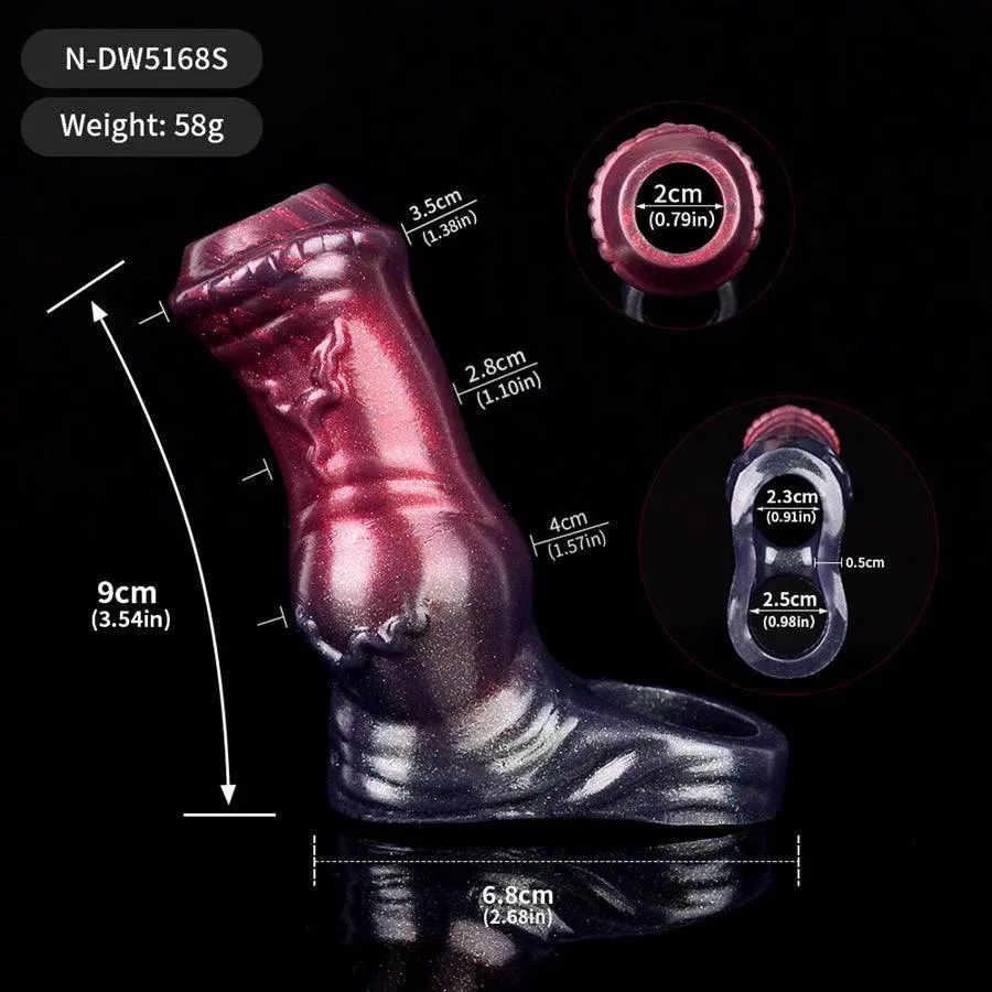 Silicone Penis Girth Extender Toy for Men