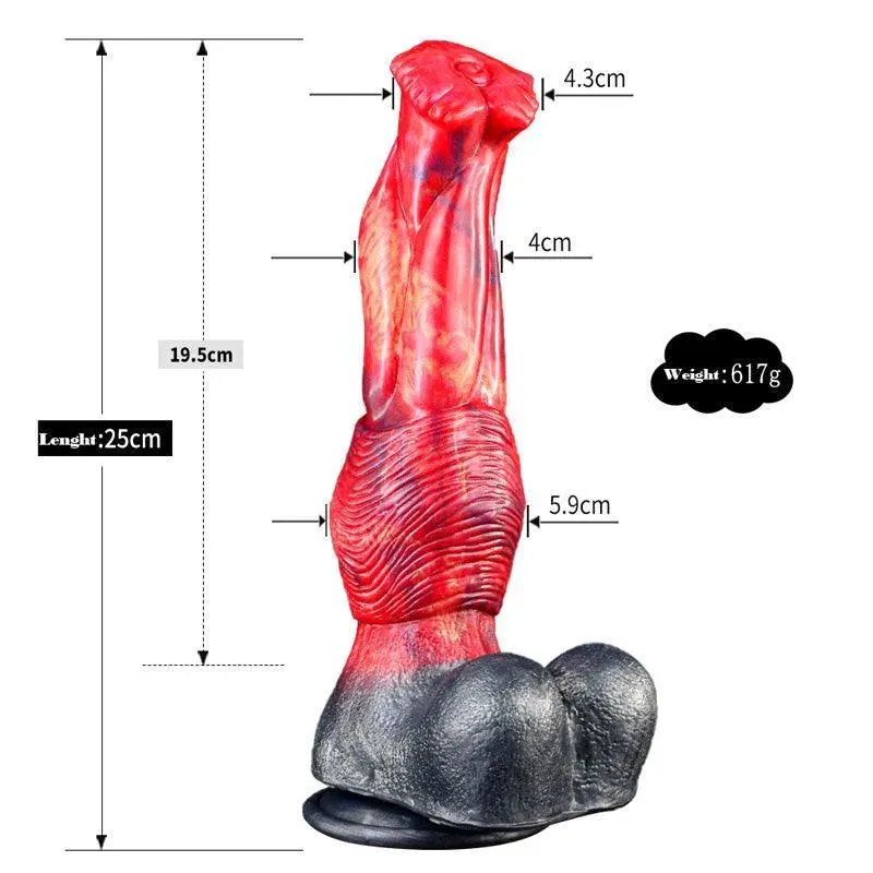 Silicone Suction Cup Horse Dildo