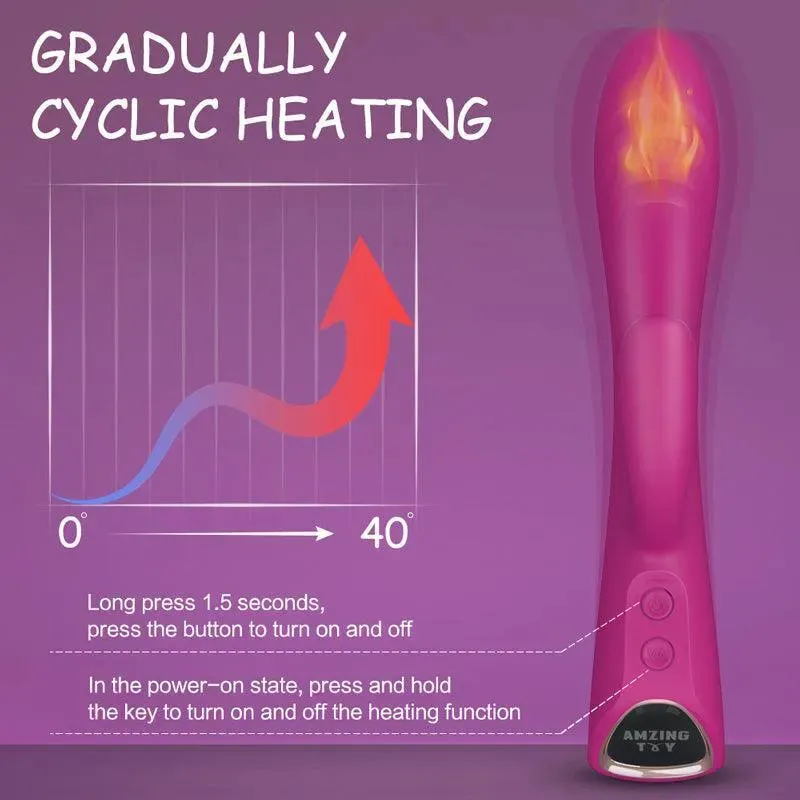 Smart Heating Rabbit Vibrator for Women