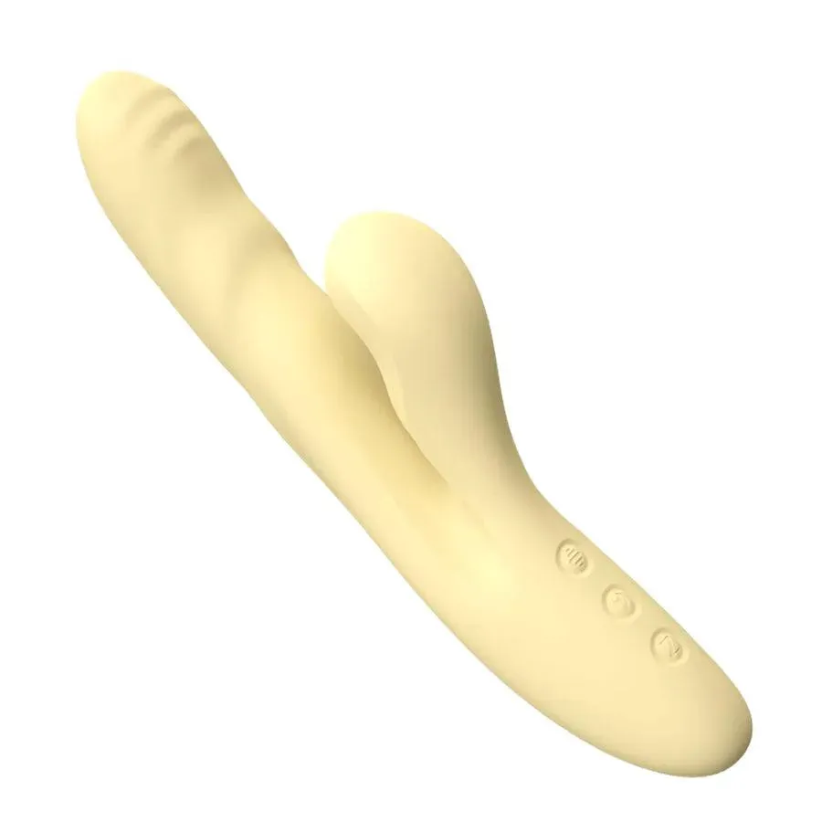 Smart Heating Sucking Rabbit Thrusting Vibrator for Women