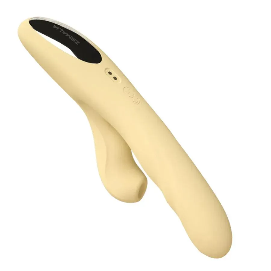 Smart Heating Sucking Rabbit Thrusting Vibrator for Women