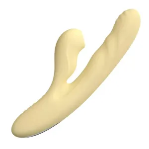 Smart Heating Sucking Rabbit Thrusting Vibrator for Women