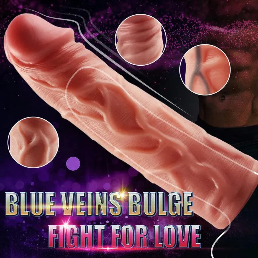 Soft Silicone Male Cock Extension Sleeve
