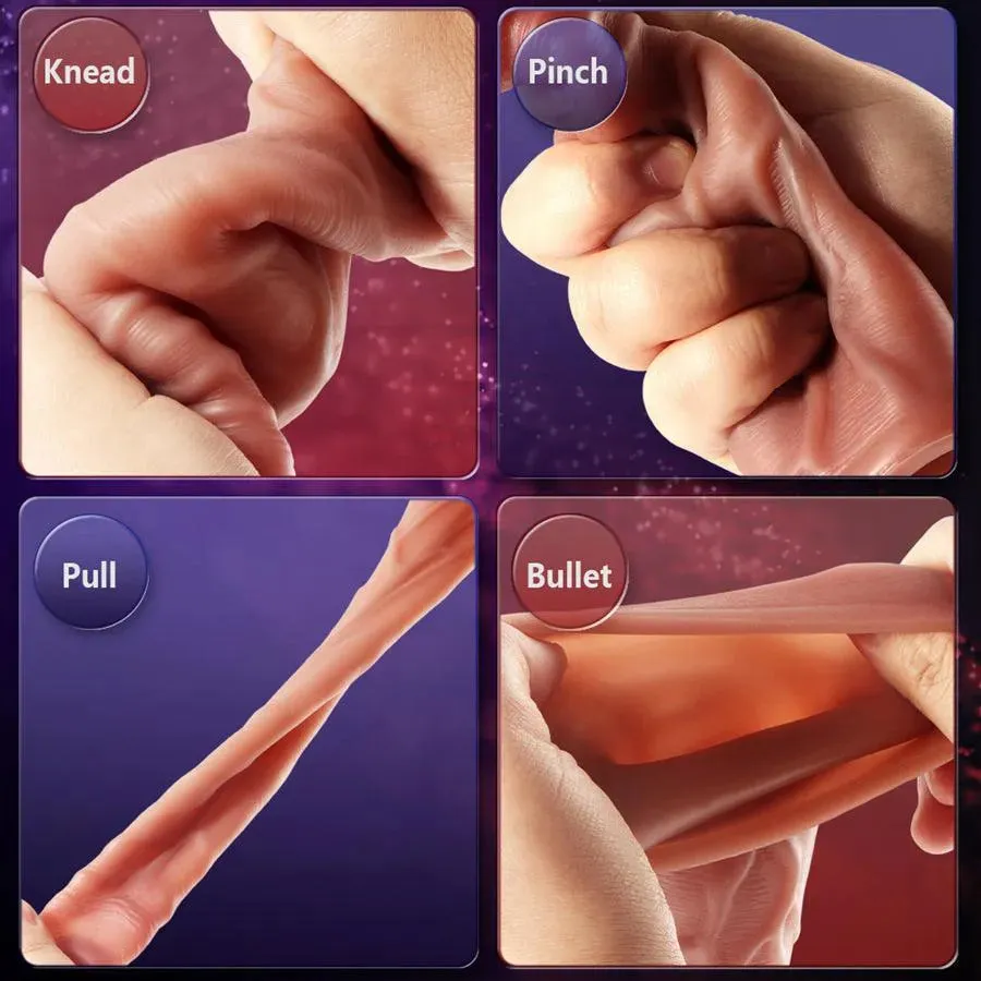 Soft Silicone Male Cock Extension Sleeve