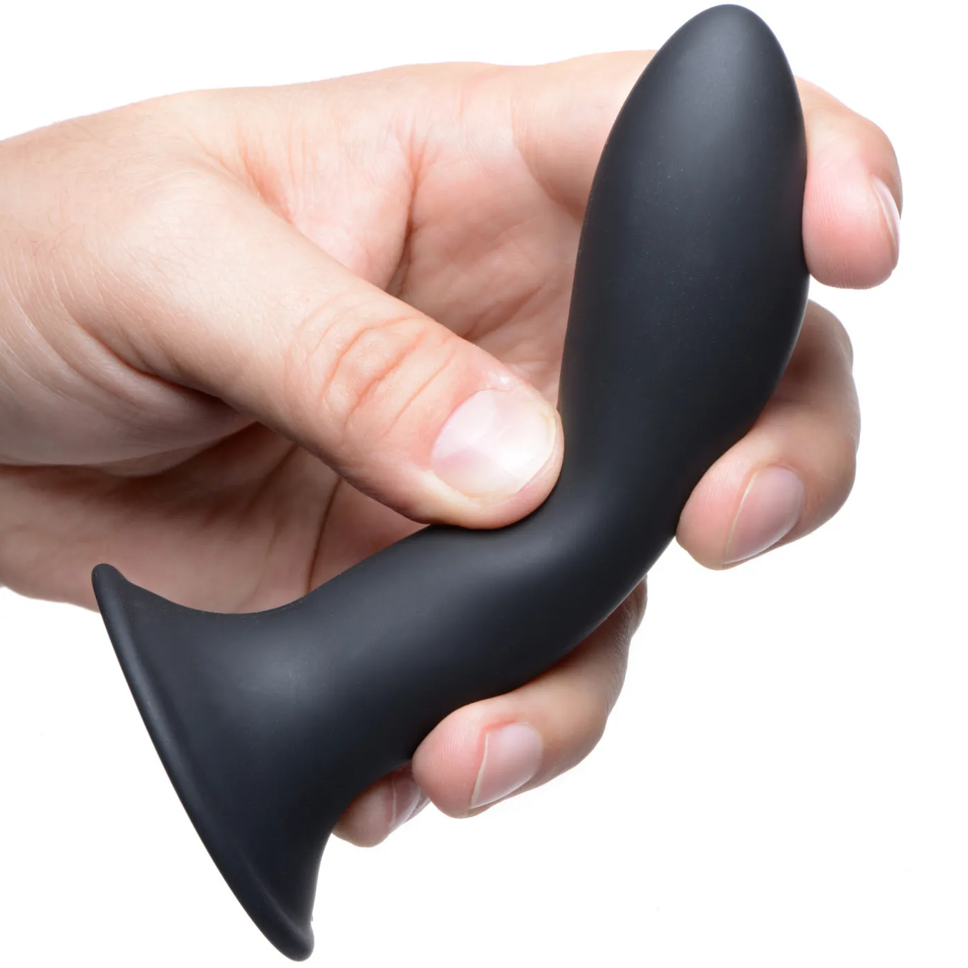 Squeeze-It Bendable Silicone Suction Cup Dildo