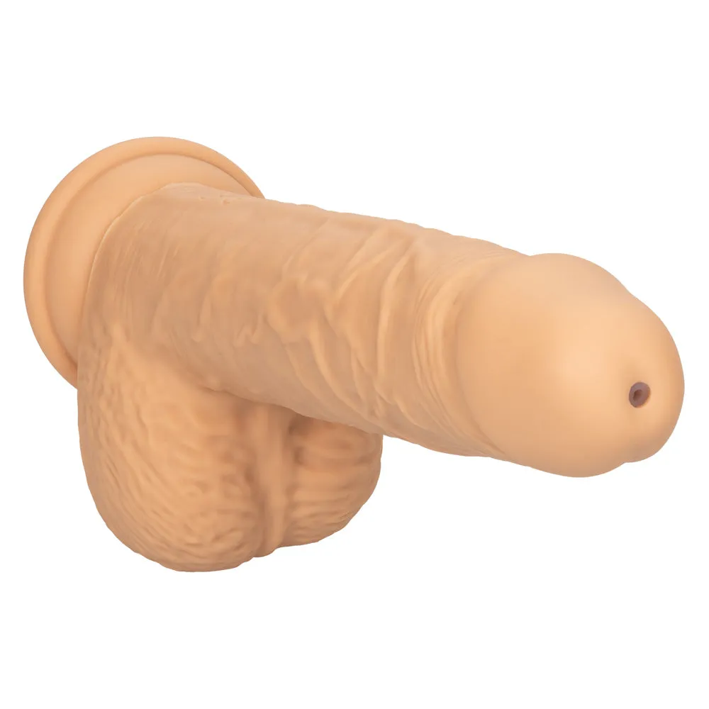 Squirting Fuck Stick Vibrating Liquid Silicone Dildo
