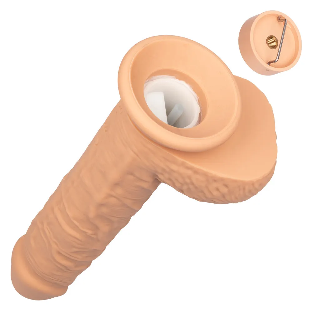 Squirting Fuck Stick Vibrating Liquid Silicone Dildo