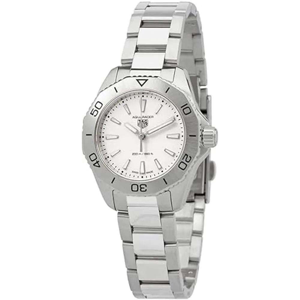 Tag Heuer WBP1411.BA0622 Aquaracer Quartz White Dial Ladies' Watch