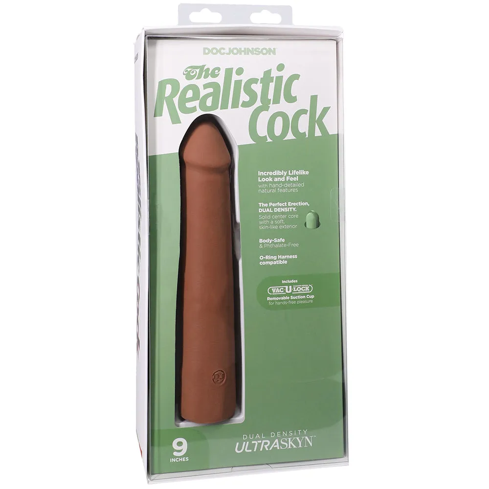 The Realistic 9 Inch Cock in Caramel