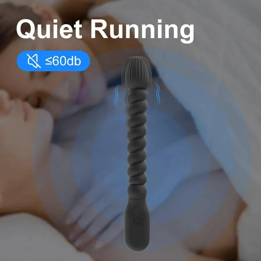 Thread Silicone Vibrating Anal Beads Sex Toy