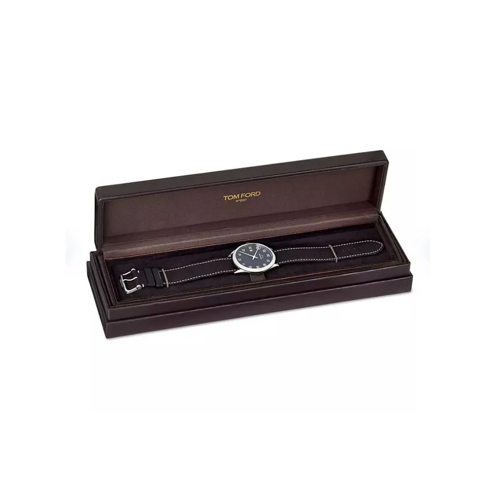 Tom Ford TF0120175082 Mens 002 Blue Dial Automatic Watch