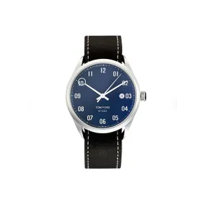 Tom Ford TF0120175082 Mens 002 Blue Dial Automatic Watch