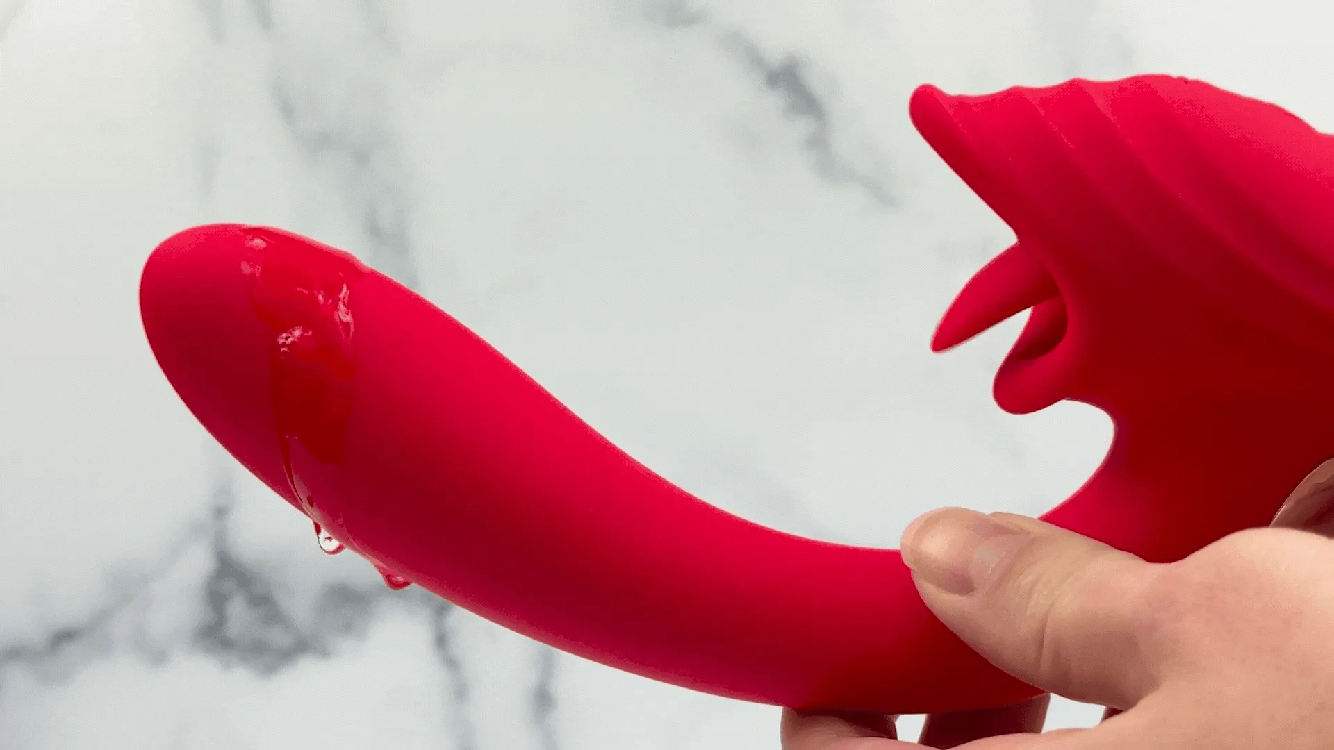 Twirling Dual Diva Delight -  Silicone Clit Licking & G-Spot Vibrator