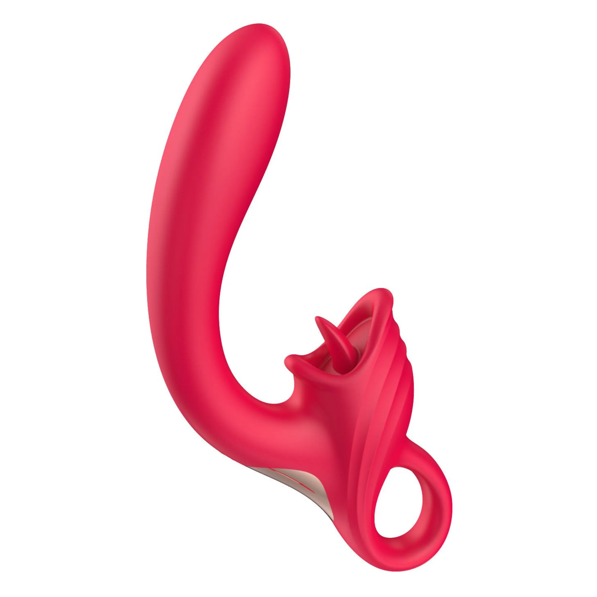Twirling Dual Diva Delight -  Silicone Clit Licking & G-Spot Vibrator