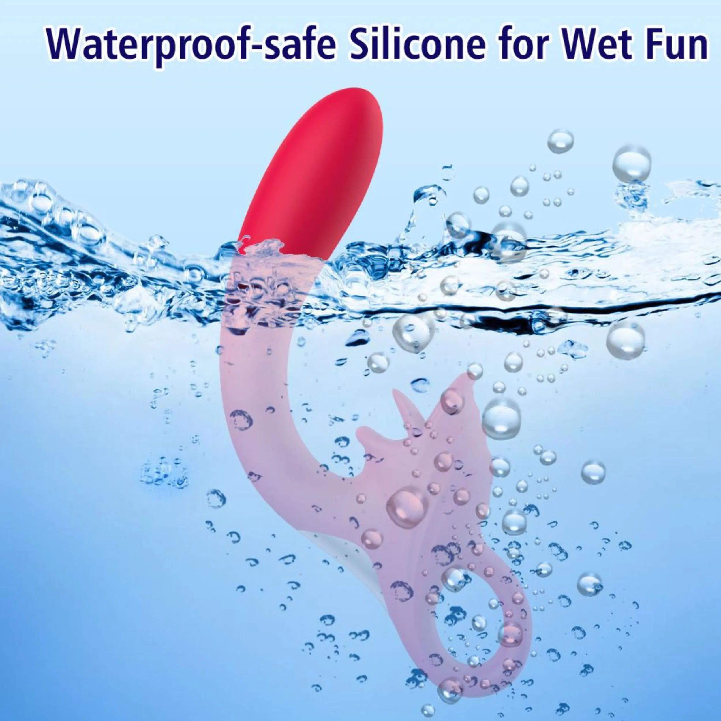 Twirling Dual Diva Delight -  Silicone Clit Licking & G-Spot Vibrator