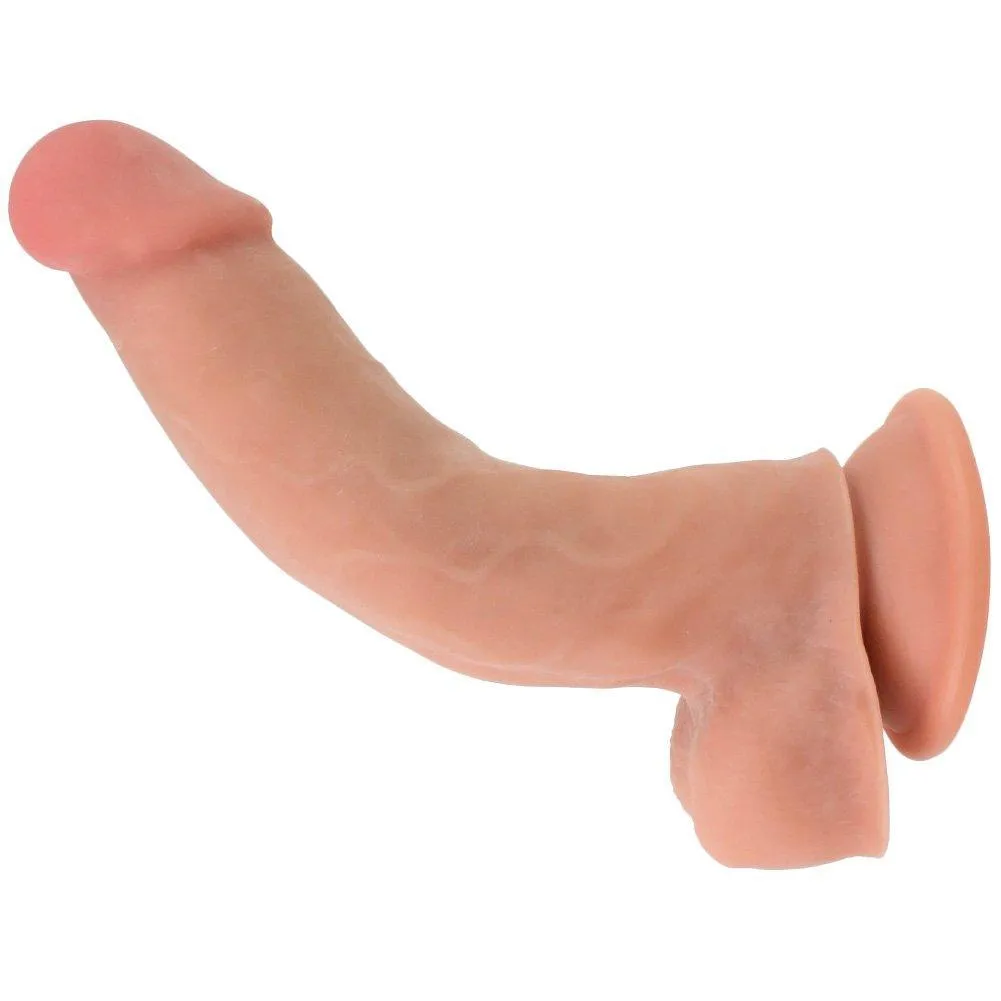 Ultra Real 8 Inch Dildo - Material Feels Like Skin!