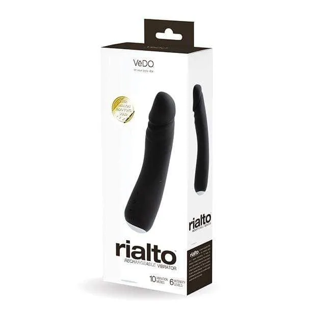 VeDO - Rialto Rechargeable Realistic Vibrating Dildo 7.5"