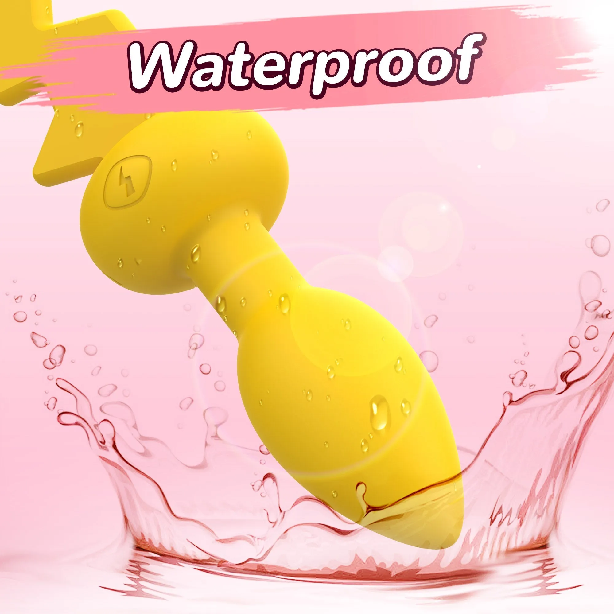 Vibrating Anal Butt Plug with Remote Control