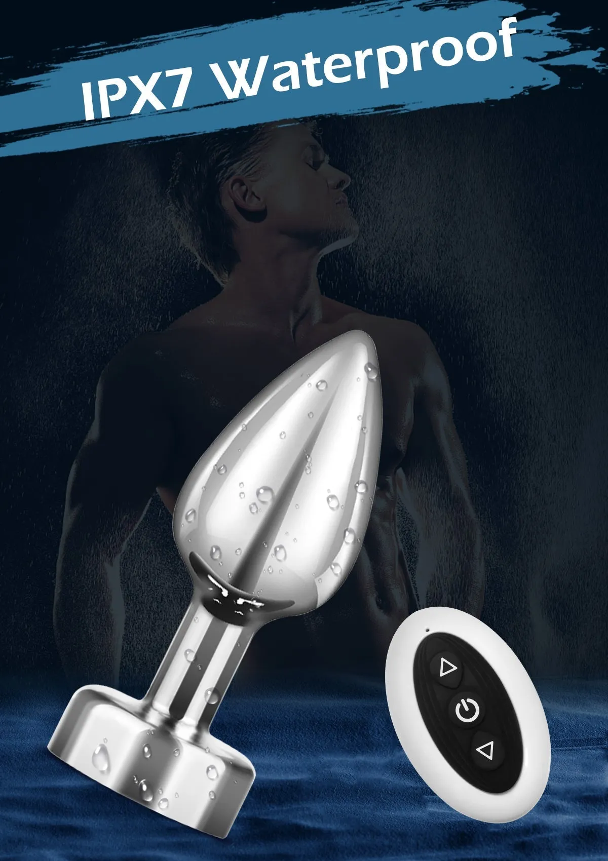 Vibrating Butt Plug with Remote Control