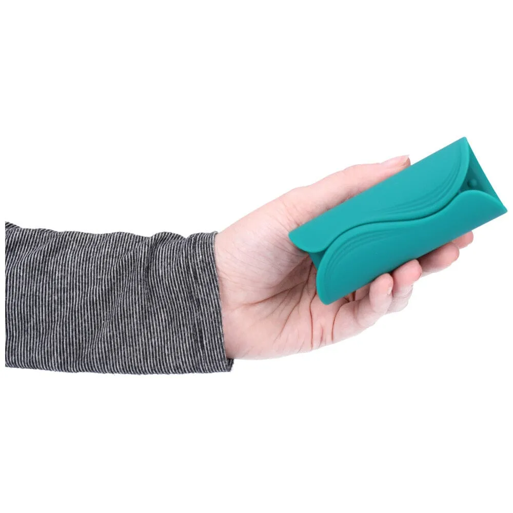 Vibrating Ribbed Silicone Penis Gripper Stroker | Rechargeable HJ & BJ Aide