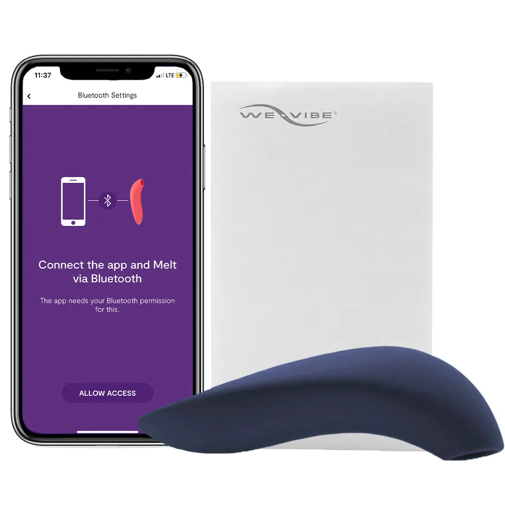 We-Vibe Melt Pleasure Air Clitoral Stimulator in Midnight