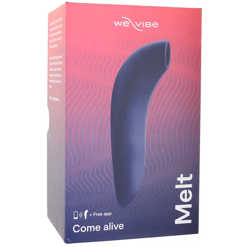 We-Vibe Melt Pleasure Air Clitoral Stimulator in Midnight