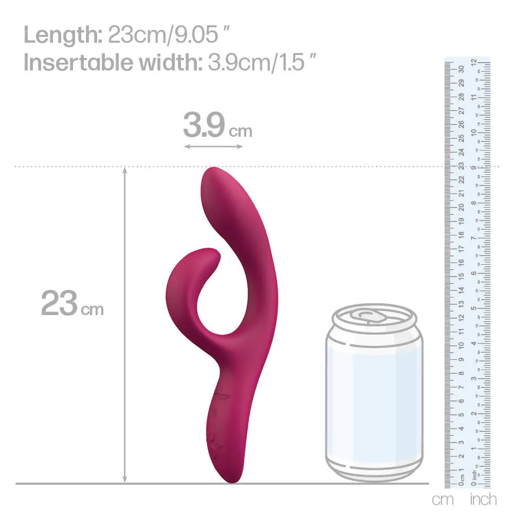 We-Vibe Nova 2 Constant Contact Rabbit Vibrator