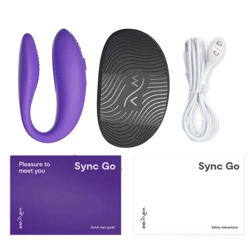We-Vibe Sync Go App-Compatible Couples Vibrator & Travel Case