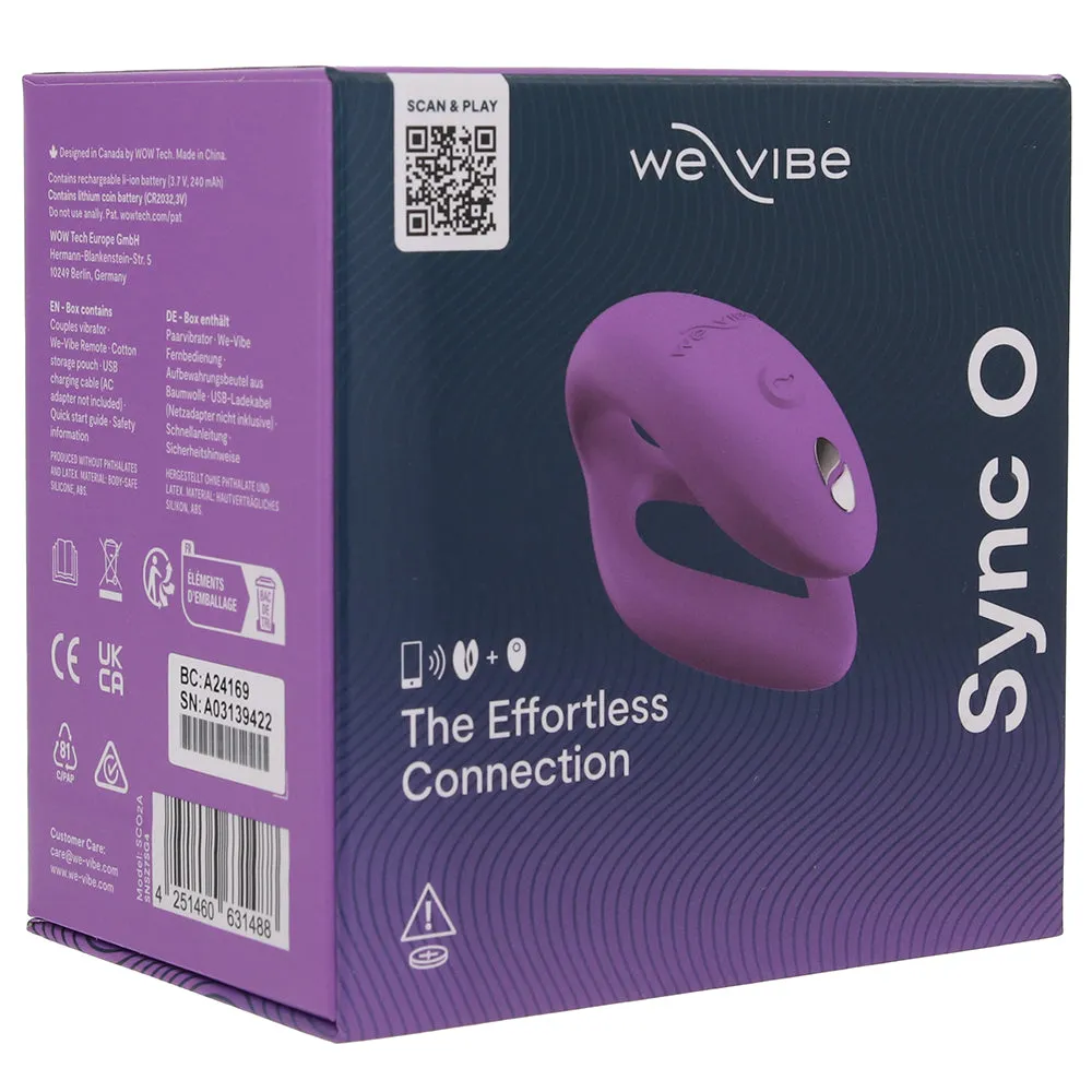 We-Vibe Sync O Expanding Couples Vibe in Purple