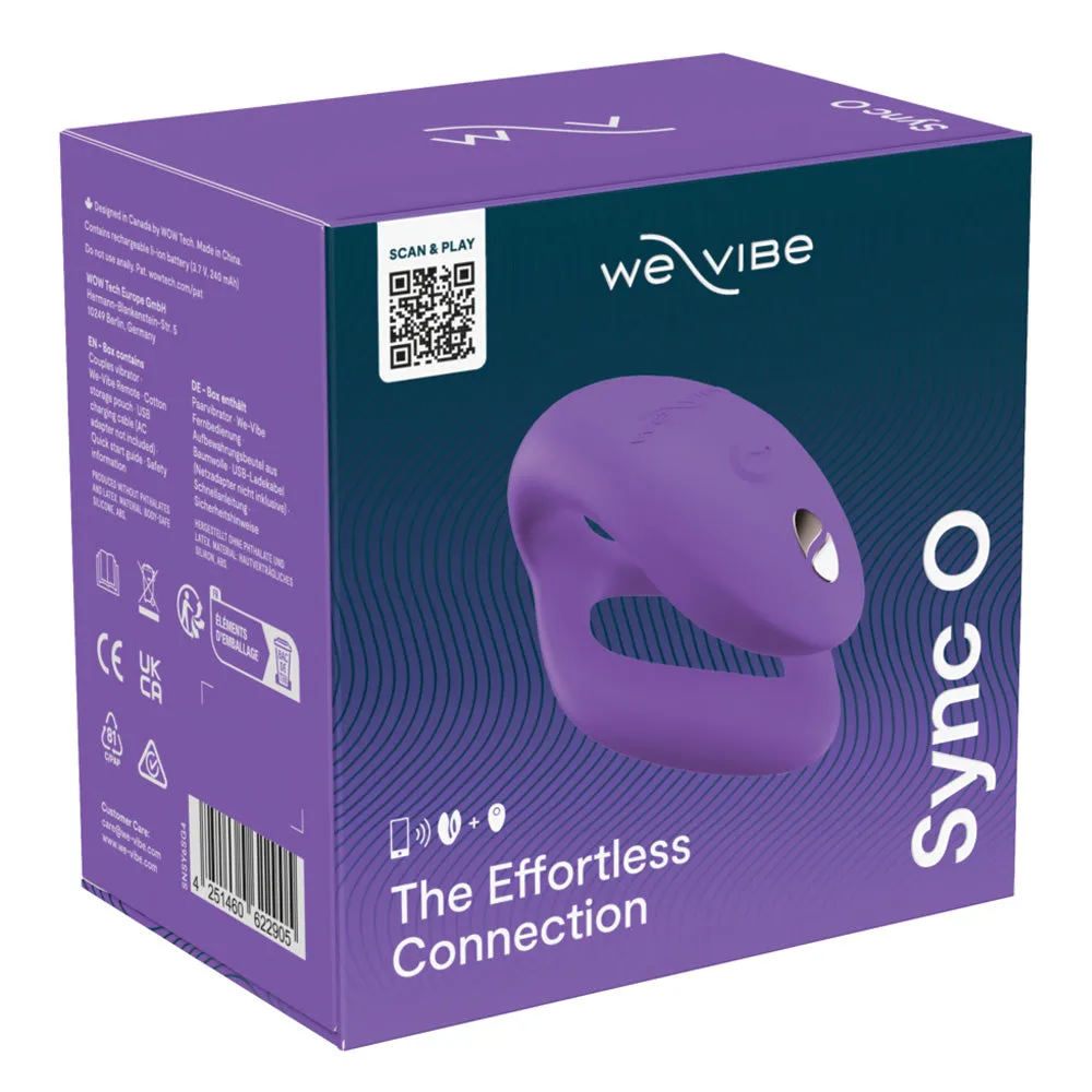 We-Vibe Sync O Secure-Fit App-Compatible Couples Vibrator