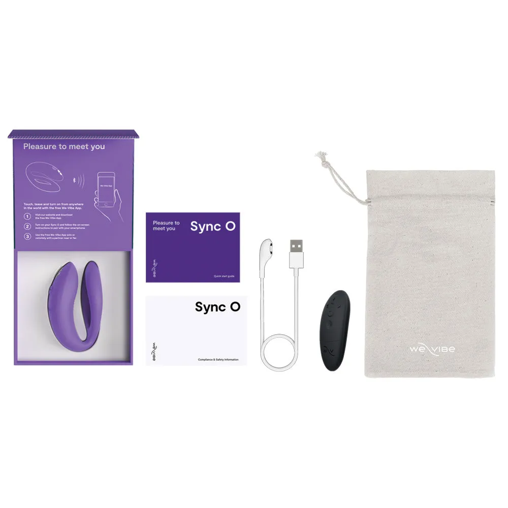We-Vibe Sync O Secure-Fit App-Compatible Couples Vibrator