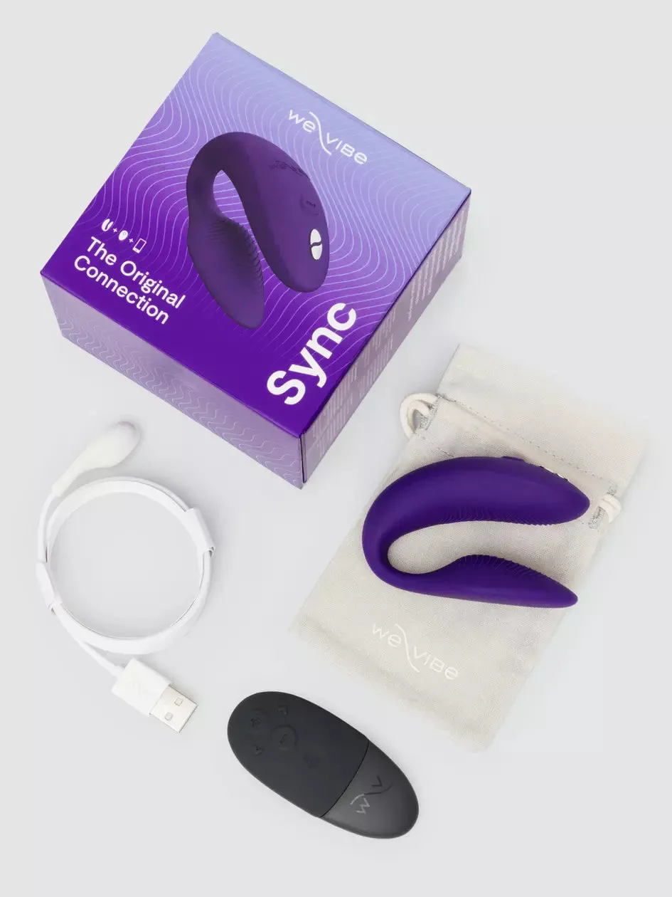 We Vibe SYNC Remote Control and App Rechargeable Couples Vibrator