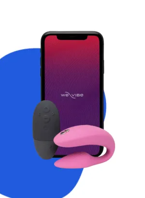 We Vibe SYNC Remote Control and App Rechargeable Couples Vibrator