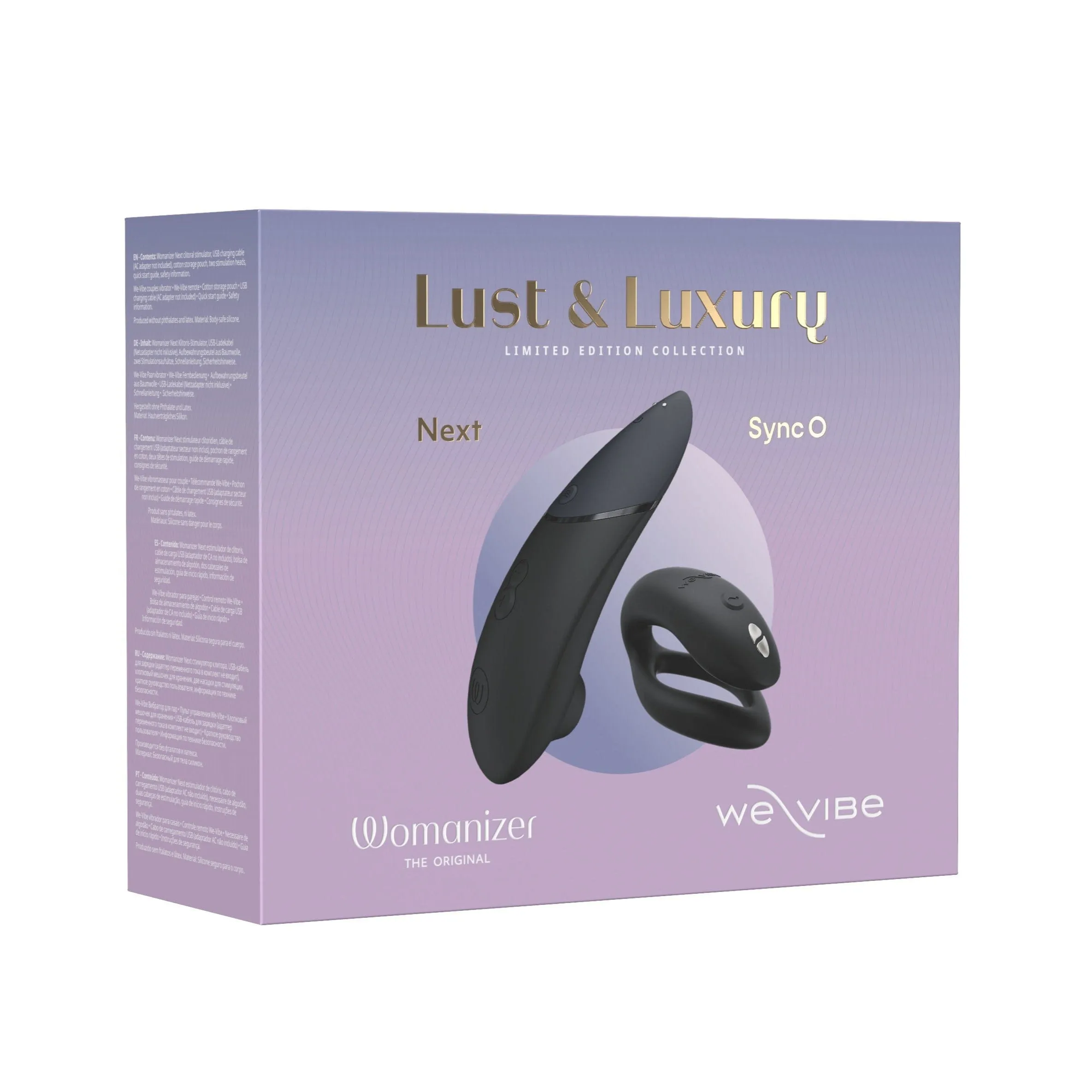 We Vibe - WMZ Collection Next and Sync O APAC/AMER Lust and Luxury Collection Box