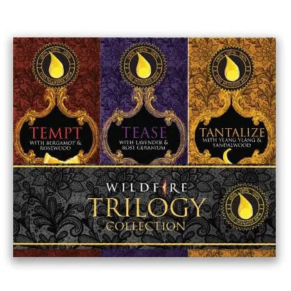 Wildfire Aphrodisiac Essential Oils Trilogy Collection