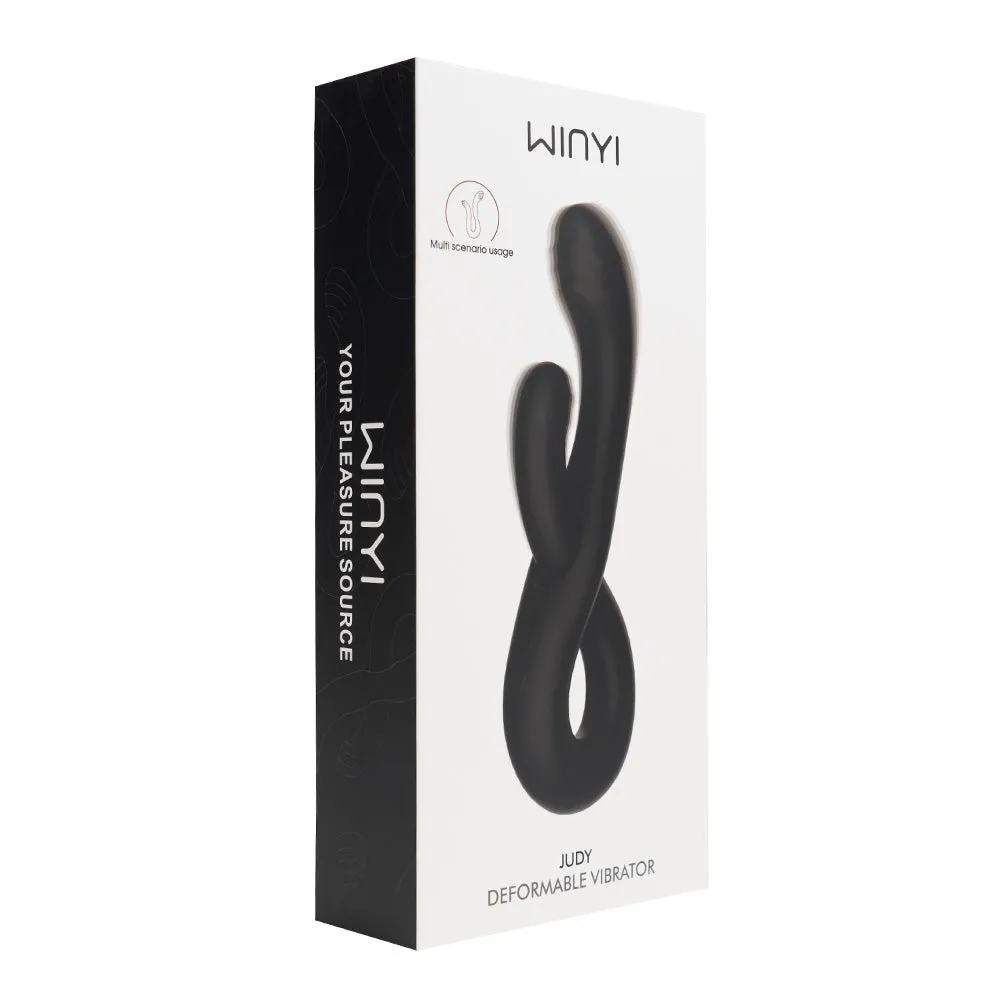 Winyi Judy 2-in-1 Double-Ended Dildo & Rabbit Vibrator