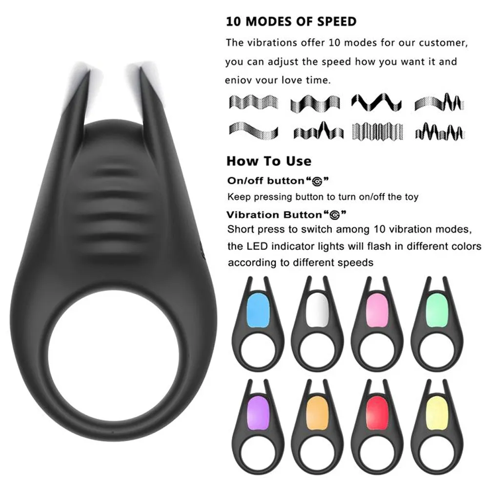 Winyi Lucas Vibrating Cockring With Ears