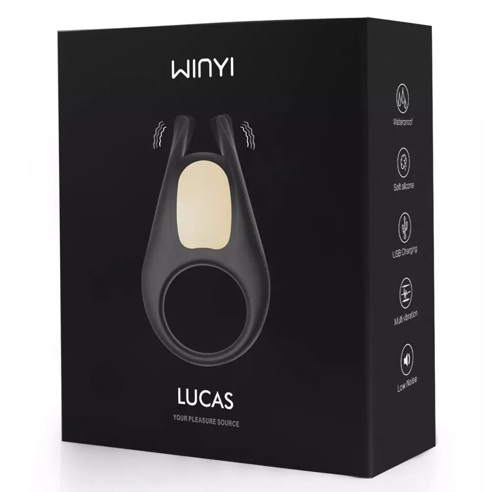 Winyi Lucas Vibrating Cockring With Ears