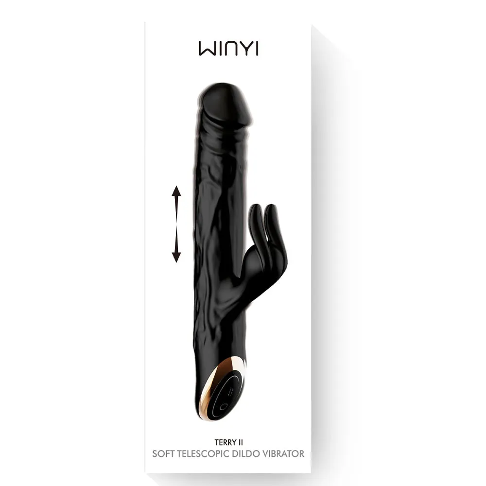 Winyi Terry II Realistic Penis Thrusting Rabbit Vibrator