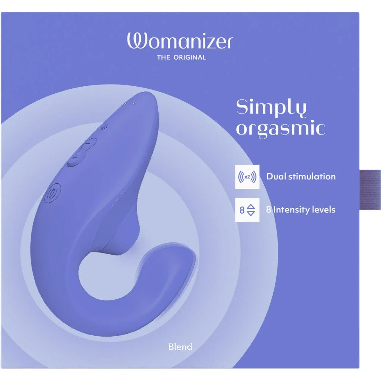 Womanizer - Blend The Original Clitoral Clit Stimulator with G Spot Dildo