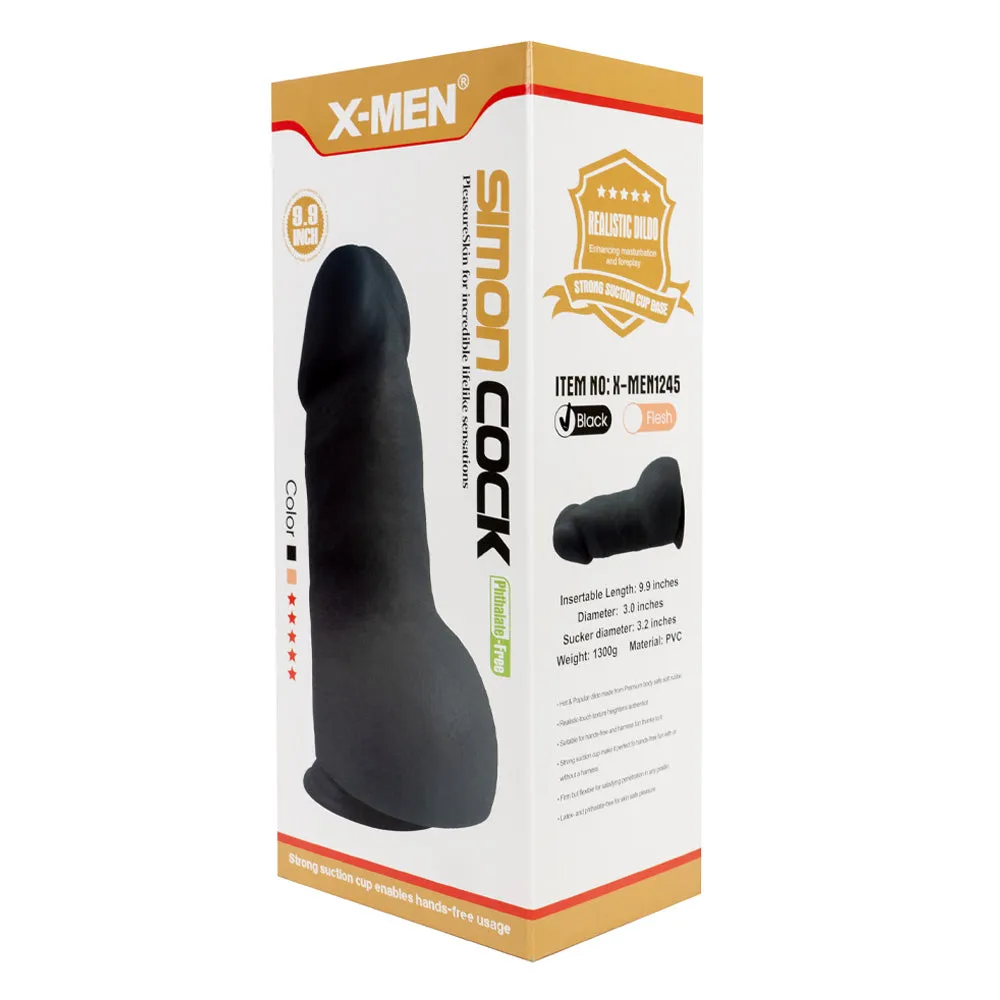 X-Men 9.9" Simon's Ultra-Girthy Cock With Suction Cup