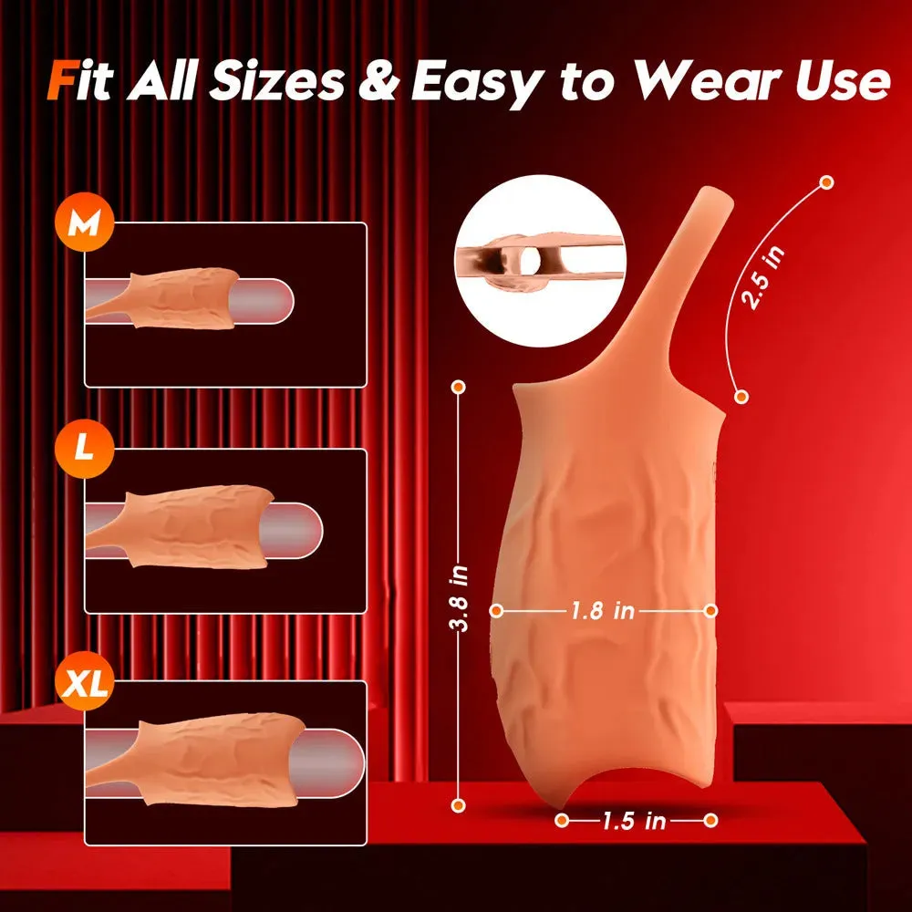 Xinghaoya APP Control Vibrating Cock Sleeve