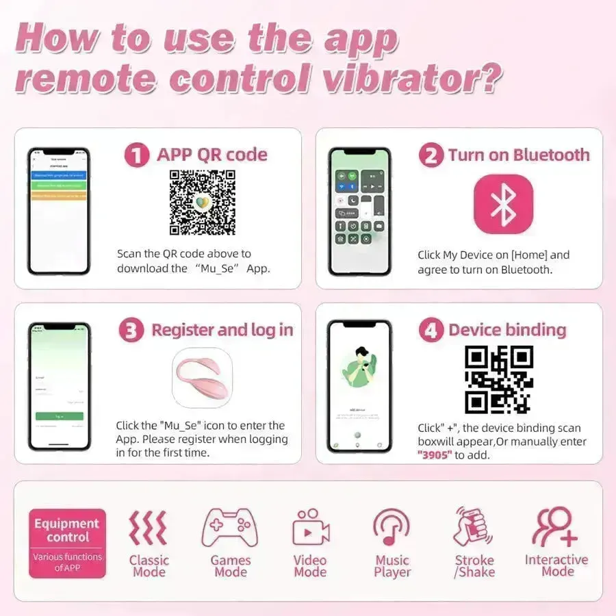 Xinghaoya App Controlled Vibrating Egg