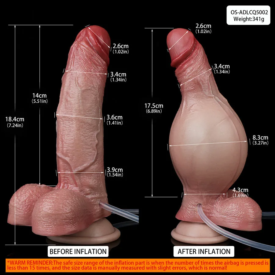 Xinghaoya Inflatable Realistic Cumming Dildo