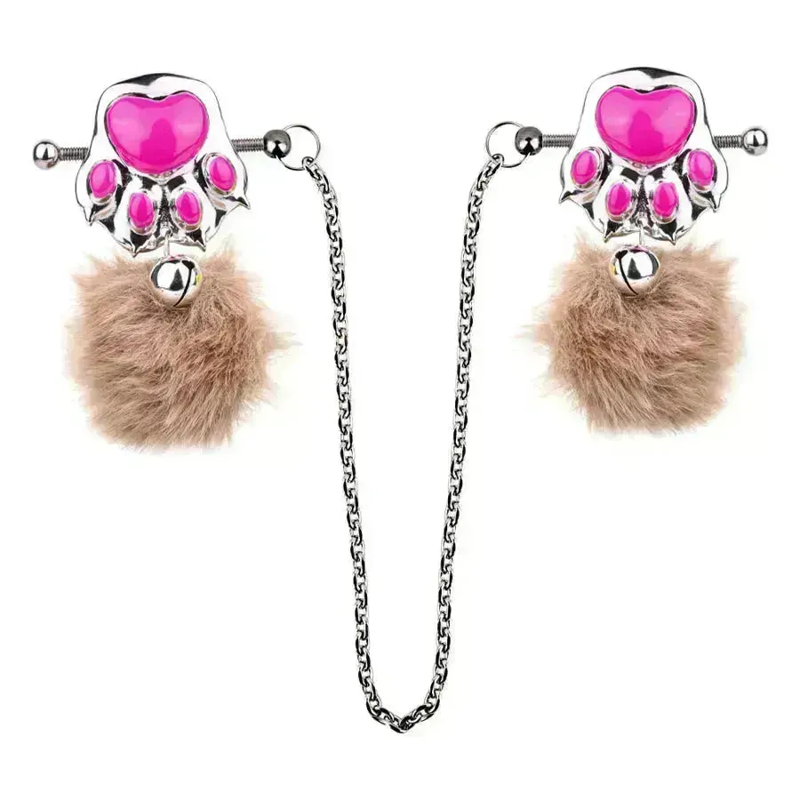 Xinghaoya Plush Pendants Nipple Clamps