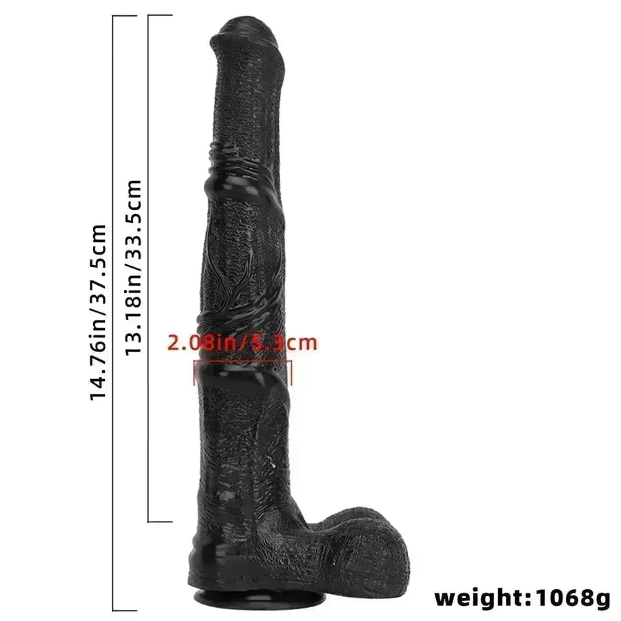Xinghaoya Silicone Black Horse Dildo
