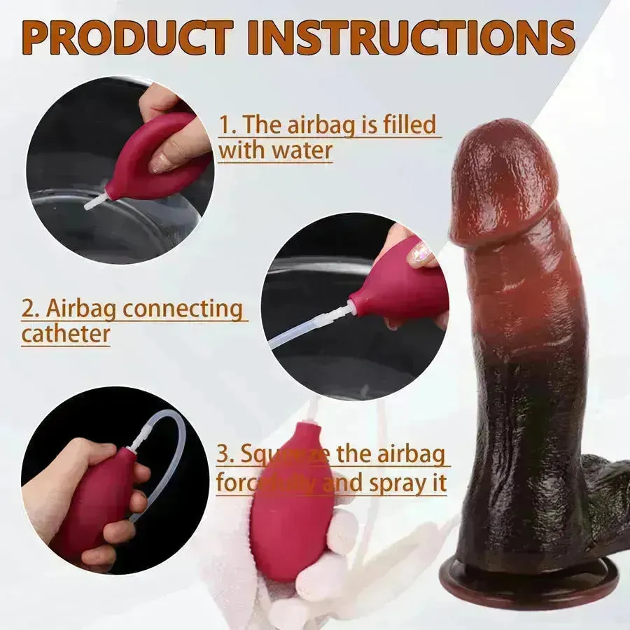 Xinghaoya Silicone Ejaculating Dildo
