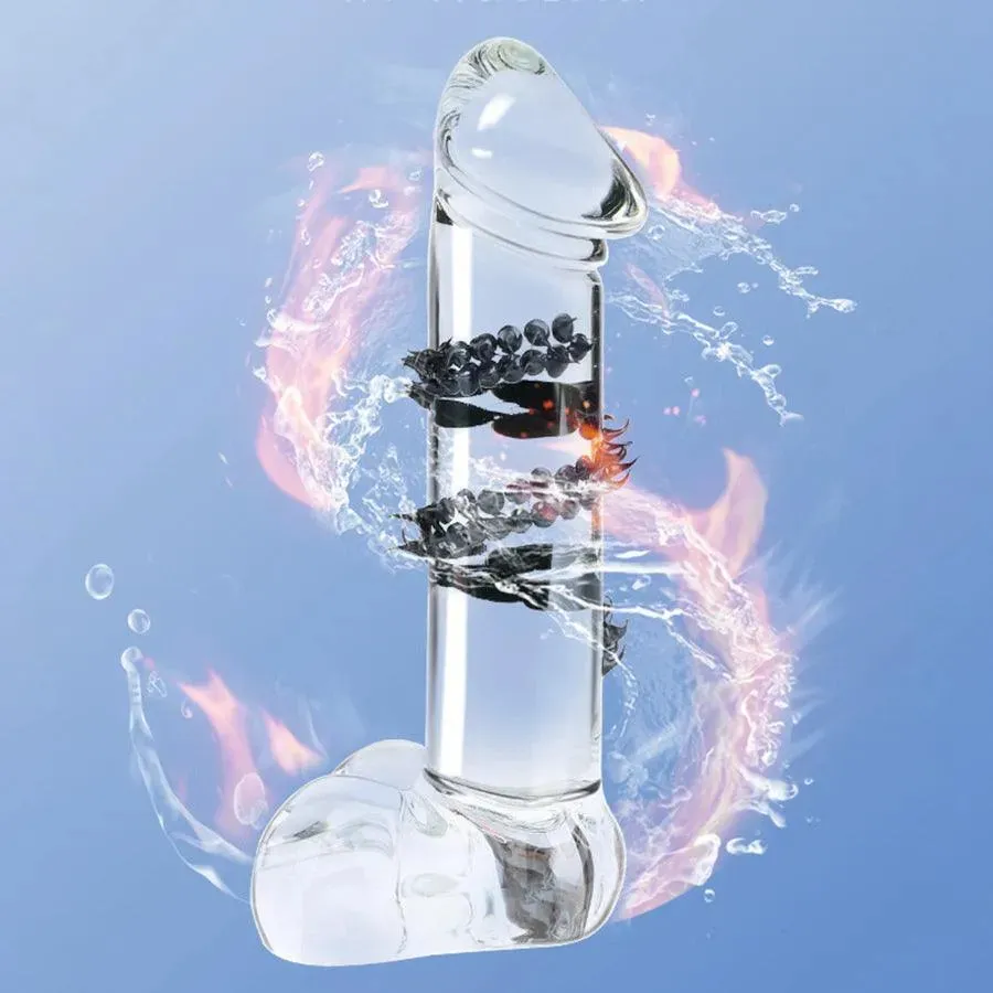 Xinghaoya Soft Thorns Glass Dildo