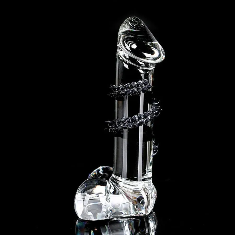 Xinghaoya Soft Thorns Glass Dildo
